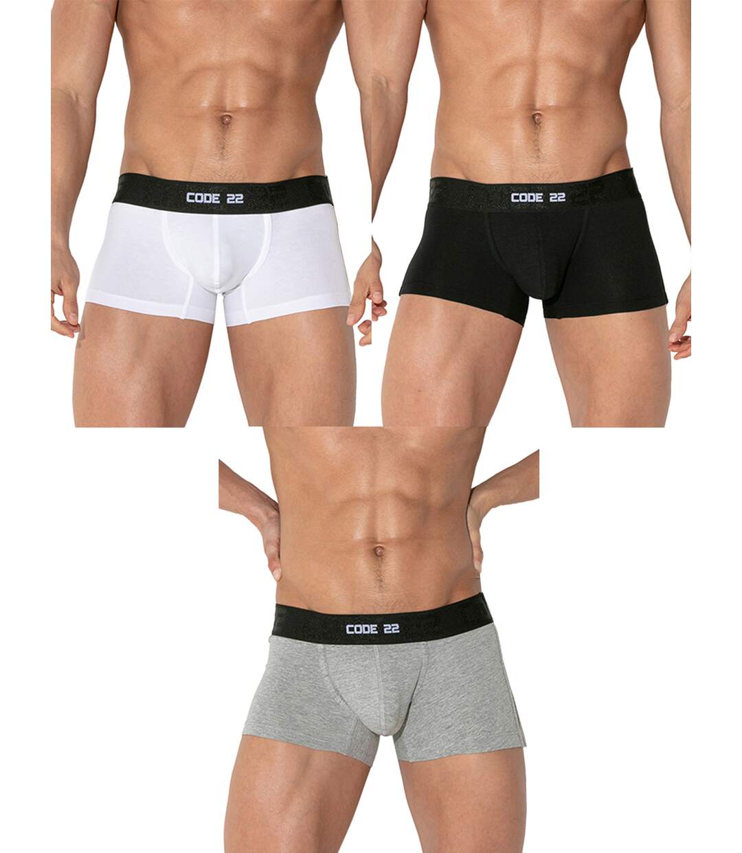 Pack x3 boxers Basic Code22