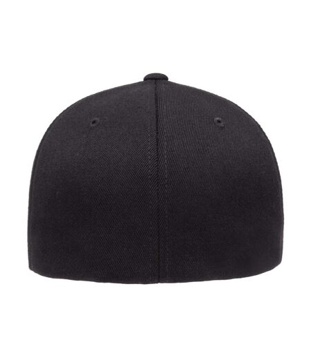 Casquette de baseball flexfit adulte noir Yupoong