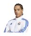 Haut De Survêtement Motif/style Real Madrid Cf Homme Blanc Adidas-4