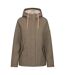 Veste Imperméable Unie À Capuche Yulia Femme Kaki Clair Trespass-2