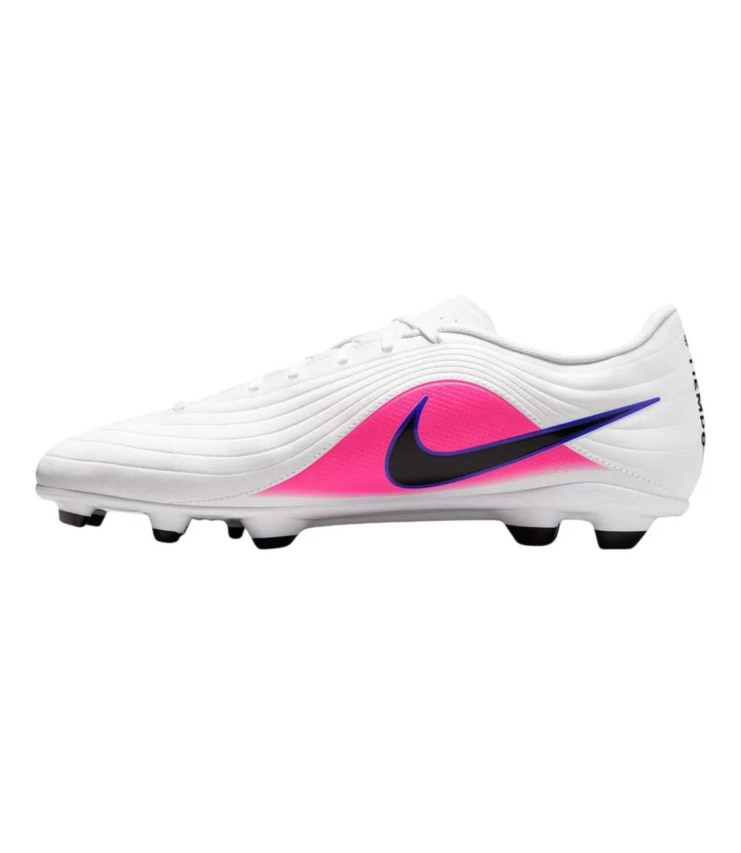Chaussures De Foot Pour Terrain Ferme Tiempo Maestro Club Homme Bleu Blanc Rose Nike-2