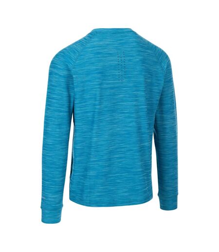 Trespass Mens Callum DLX Long-Sleeved T-Shirt (Bondi Blue Marl) - UTTP5133