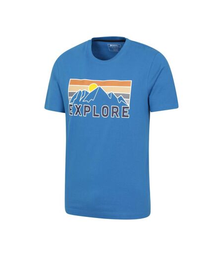 Mountain Warehouse - T-shirt EXPLORE - Homme (Bleu) - UTMW2712
