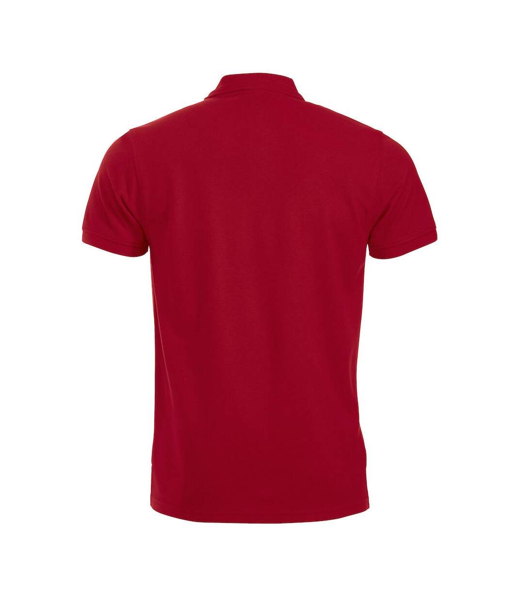 Mens manhattan polo shirt red Clique