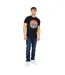 T-shirt Moules Homme Noir Crosshatch-1