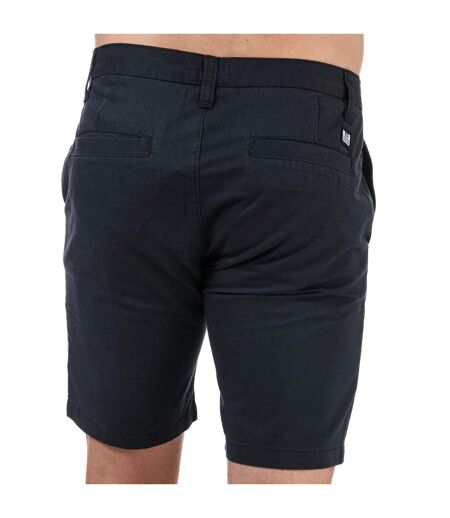 Mens dillenger cotton twill shorts navy Weekend Offender