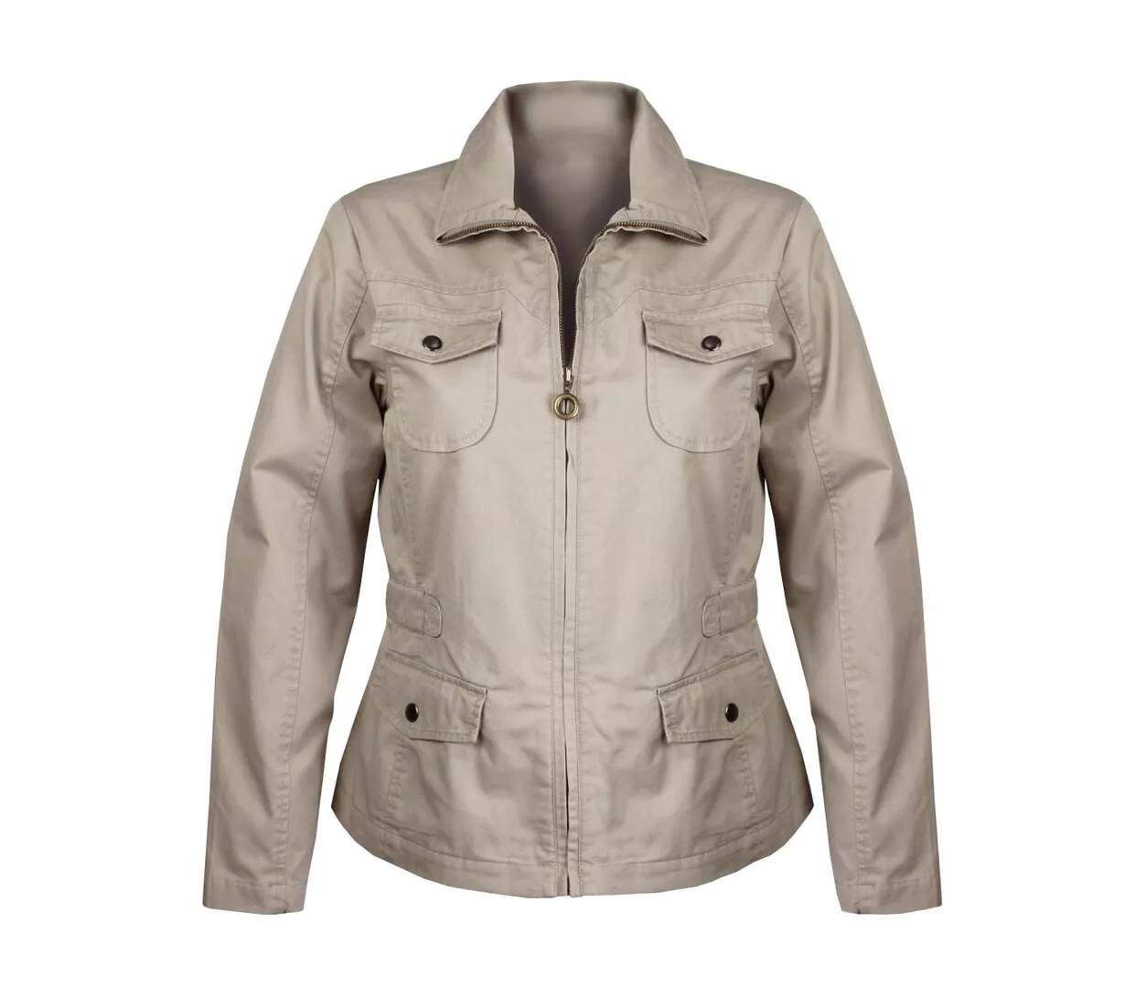 Veste Saharienne Femme Mayflower Manga2 Beige-2