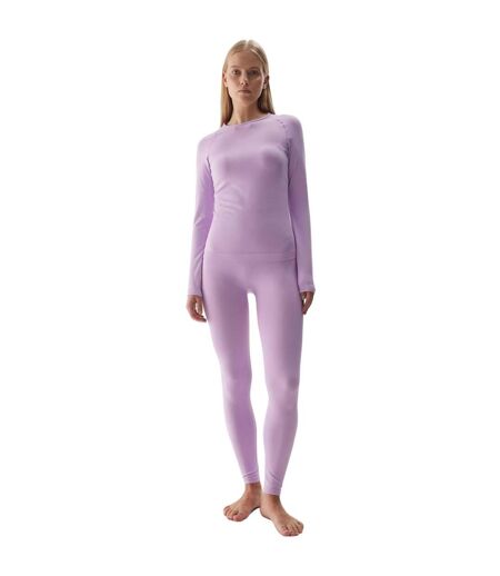 Legging F153 Femme Violet Clair 4F