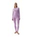 Legging F153 Femme Violet Clair 4F-1