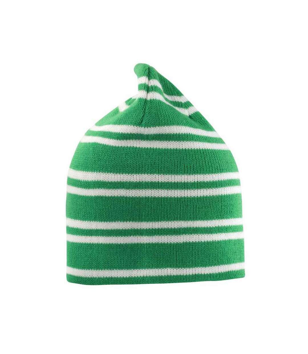Bonnet Team Blanc Vert Kelly Result Winter Essentials-2