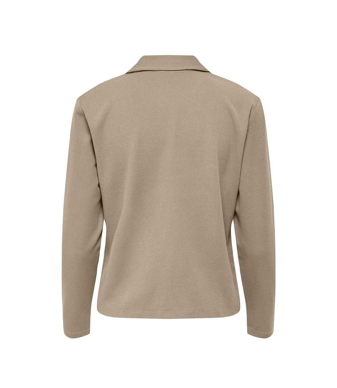 Veste beige femme only sania-2