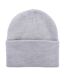 Unisex adult acrylic cuffed beanie heather grey Dickies-2