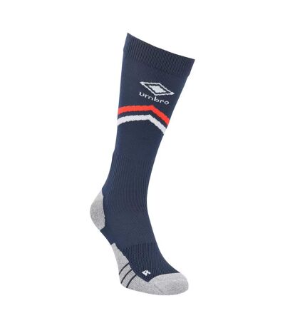 Unisex Adult 24/25 England Rugby Mid Calf Home Socks Navy Grey Umbro