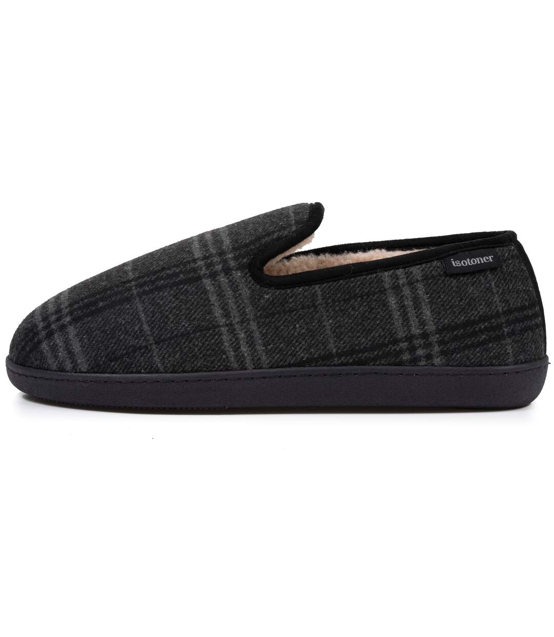 Isotoner Chaussons Charentaises homme semelle à mémoire de forme-3