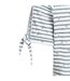 Womens/ladies Penelope T-shirt Teal Mist Stripe Trespass-4