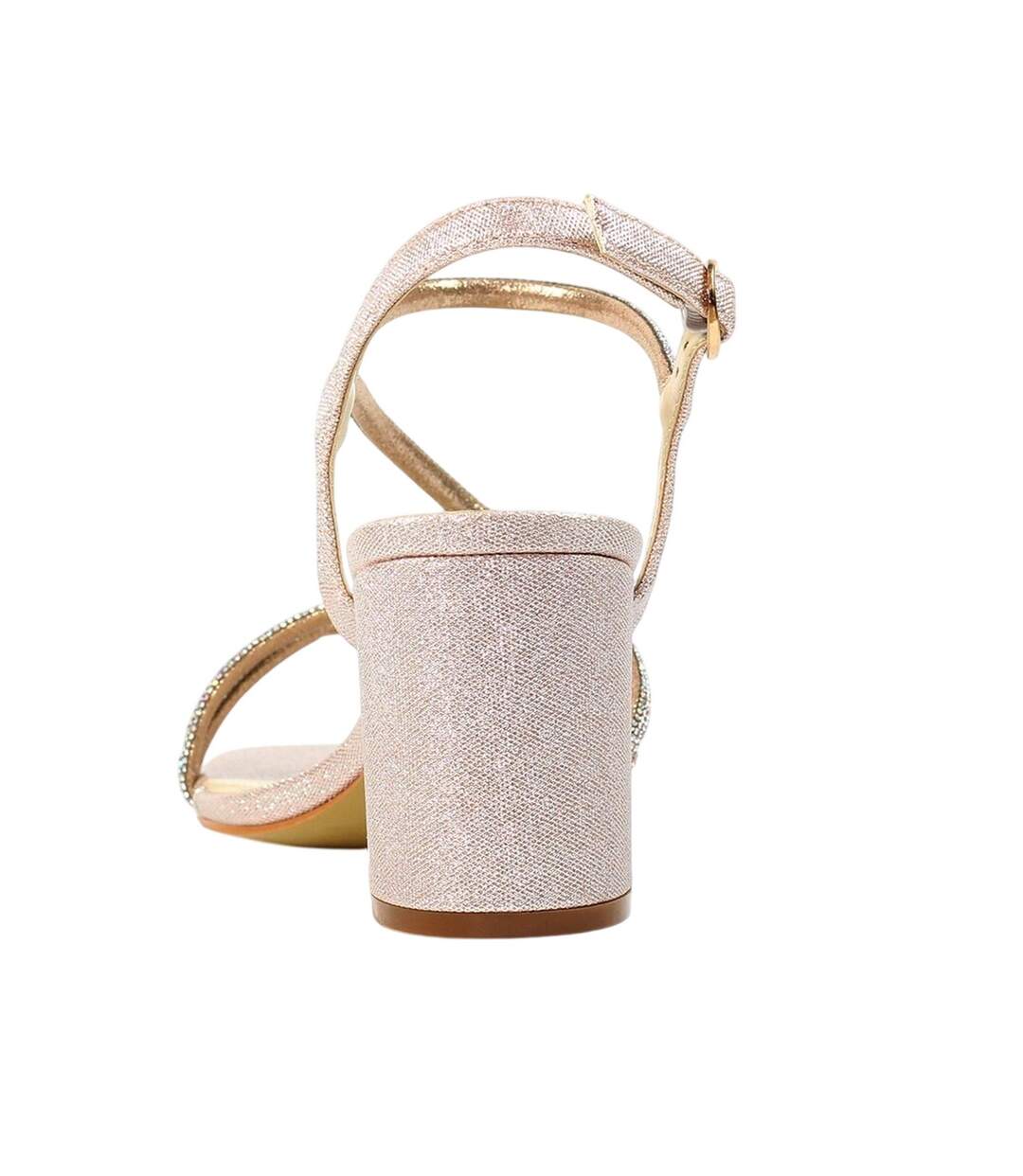 Sandales Toulouse Femme Beige Doré Lunar-2