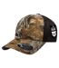 Realtree Camo Mesh Back Trucker Cap Brown Flexfit-3