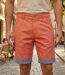Bermuda WINCHESTER INDUS2 orange en coton : le short audacieux et modulable pour l'été-1