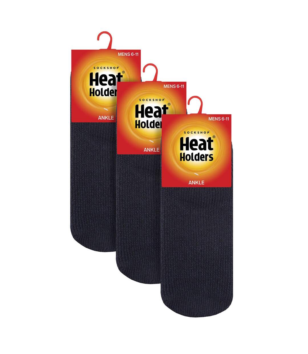 Lot de 3 paires de chaussettes thermiques pour homme-2
