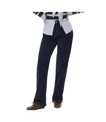 Pantalon en velours marine femme vero moda lisa