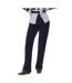 Pantalon en velours marine femme vero moda lisa-1