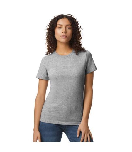 T-shirt Softstyle Femme Gris Gildan