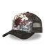 Casquette trucker imprimée avec filet et logo brodé Sakura Waves Rock'n Free Life-1