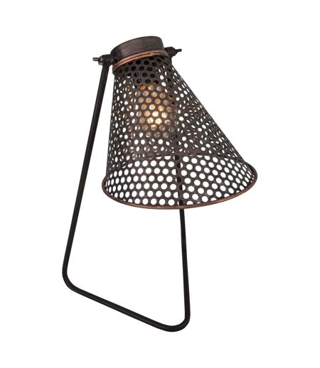 Lampe industrielle en fer 22 x 47 cm