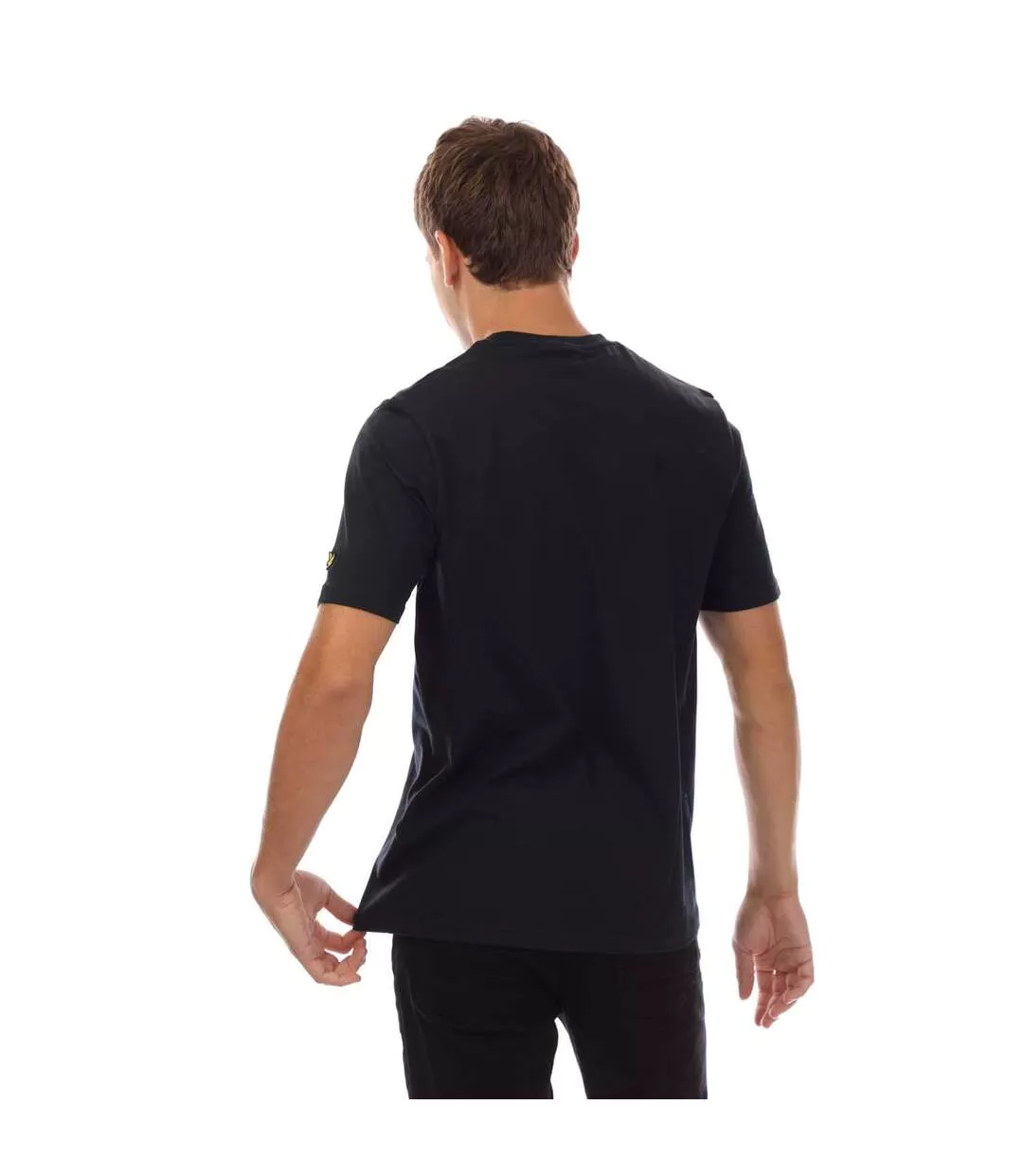T-shirt Style Autocollant De Foot Homme Bleu Marine Lyle & Scott-3