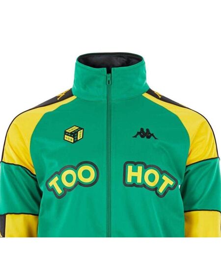Veste Too Hot Homme Jaune Vif Noir Kappa