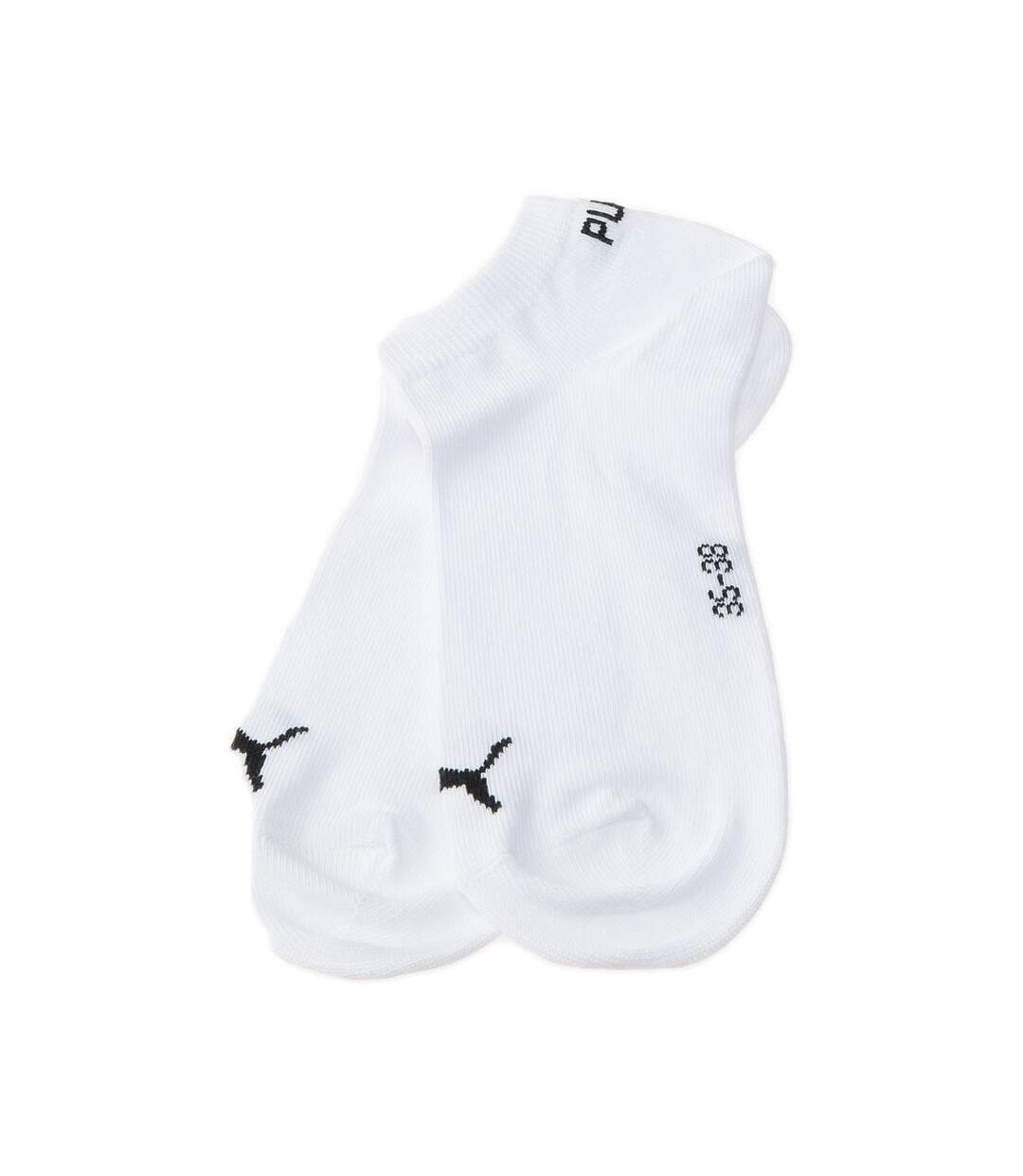 Chaussette Mini-chaussettes - Lot de 3 - Coutures plates - Sans bouclette - Multisport - Fine - Coton - Blanc - Sneaker unisex-4