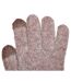 Gants Femme INFINITF 0675 ANGORA MARRON-4