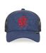 Casquette trucker suédine unie avec filet logo brodé Light My Fire Rock'n Free Life-2