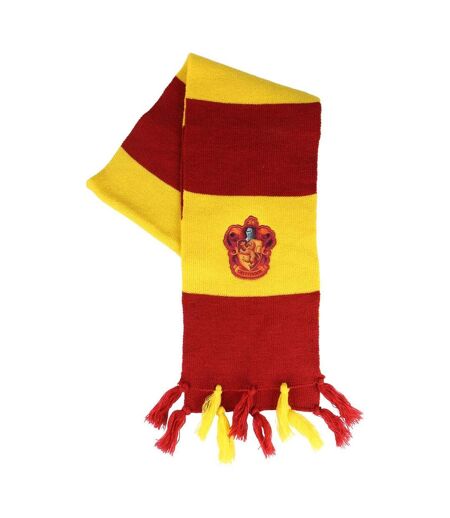 Écharpe Gryffindor Adulte Taille Unique Rouge Jaune Harry Potter