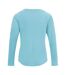 Womens/ladies Serenity Long-sleeved T-shirt Nordic Blue Dare 2B-2