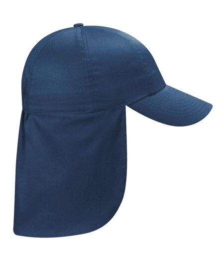Casquette légionnaire enfant bleu marine Beechfield