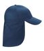 Casquette légionnaire enfant bleu marine Beechfield-1
