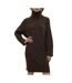 Robe pull marron femme vero moda vmjupiter-1