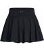 Womens/ladies Motion Pleated Skort Black Under Armour-3