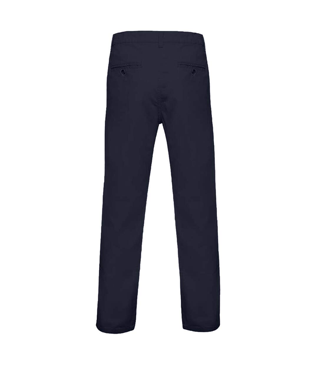 Mens Classic Casual Chinos/trousers French Navy Asquith & Fox-2