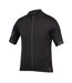 Maillot De Cyclisme Motif/style Rayures En Blocs Fs20 Pro Homme Noir Endura-1