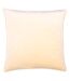 Bloomsbury velvet cushion cover 50cm x 50cm ivory Paoletti-2