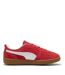 Mens Palermo Leather Trainers Red White Puma-4