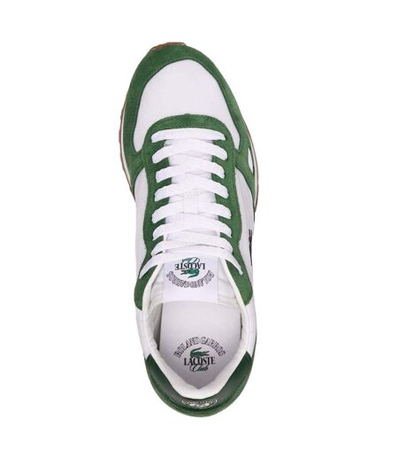 Mens Partner Leather 70s Trainers White Lacoste