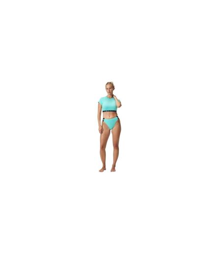 Haut Court Cintré Motif/style Logo Femme Turquoise Speedo