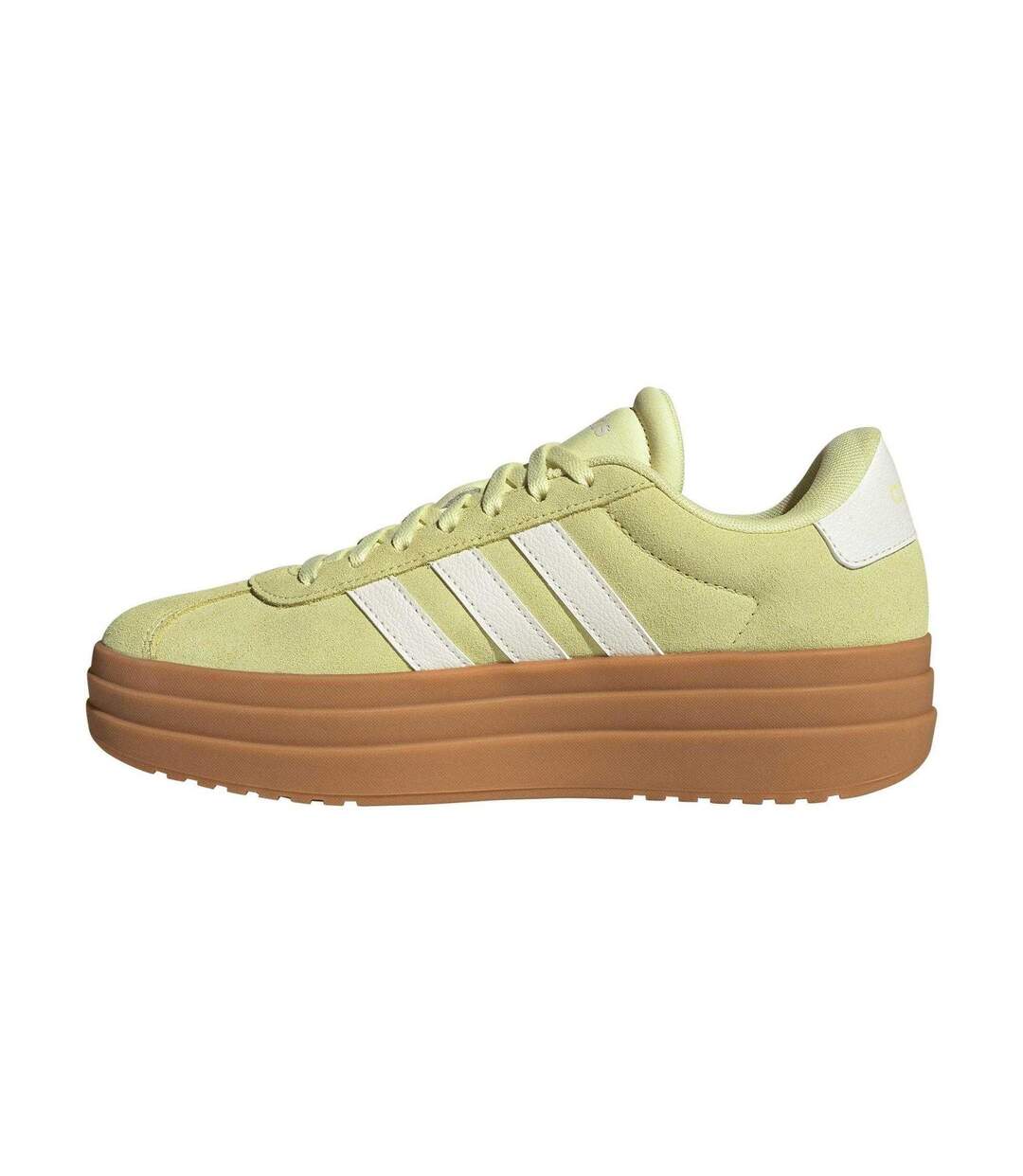 Baskets Court Bold Femme Jaune Adidas-3