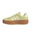 Baskets Court Bold Femme Jaune Adidas-3