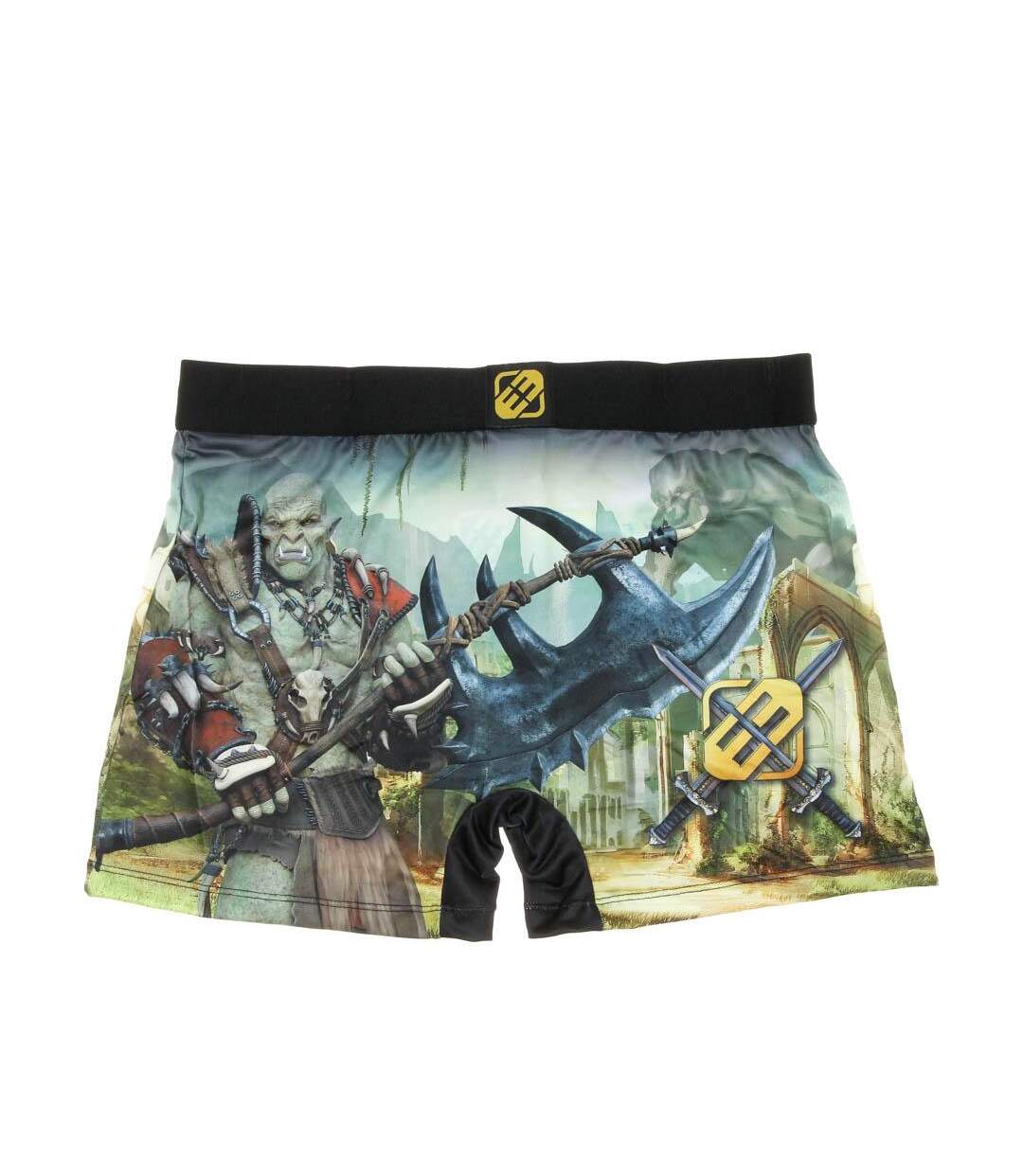 Boxer Vert/Jaune Homme Freegun Soldat - L-2