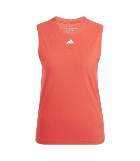 Débardeur Tennis Match Pro Femme Rouge Adidas