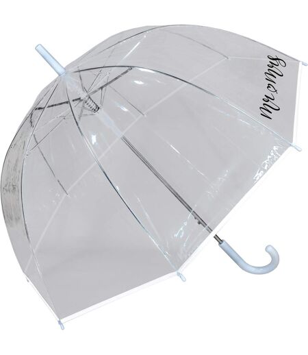 X-Brella - Parapluie en dôme (Transparent / Blanc) (Taille unique) - UTUT1492